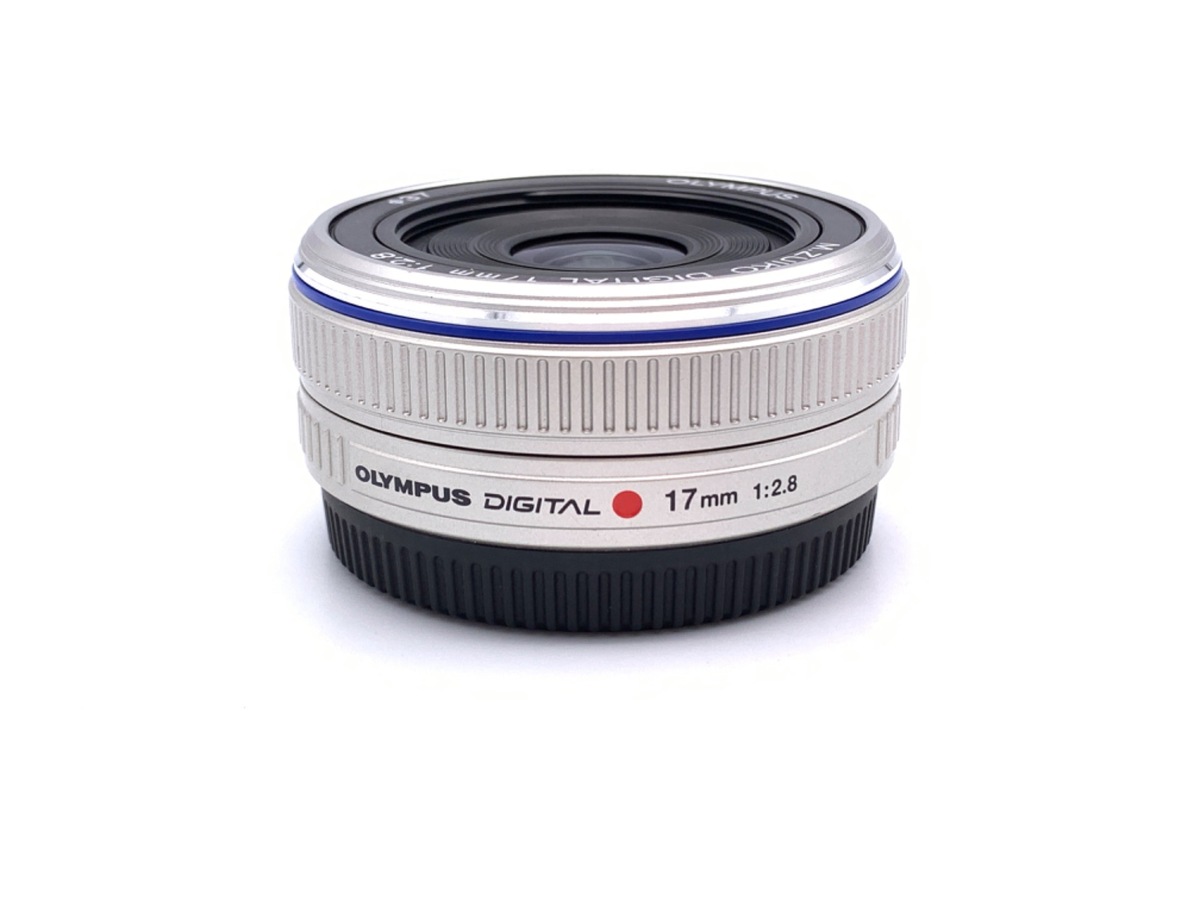 中古：B(並品)】オリンパス M.ZUIKO DIGITAL 17mm F2.8 シルバー