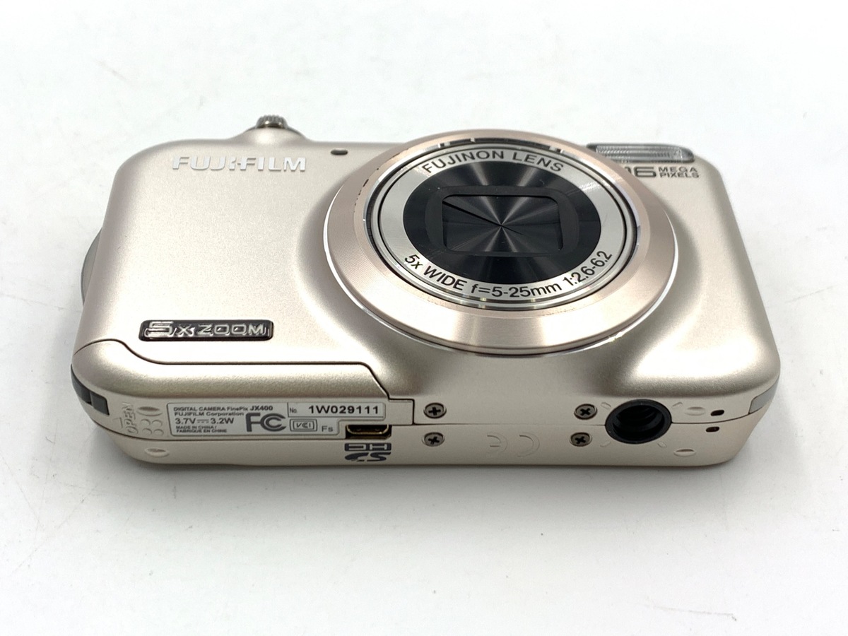 中古】フジフイルム（FUJIFILM）FinePix JX400 シャンパンゴールド 