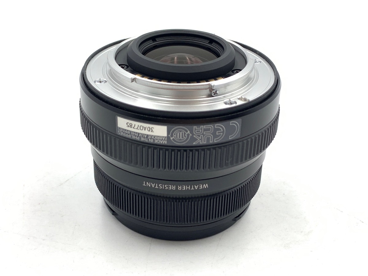 【中古】フジフイルム XF35mm F2 R WR ブラック