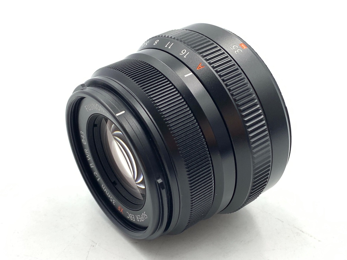 【中古】フジフイルム XF35mm F2 R WR ブラック