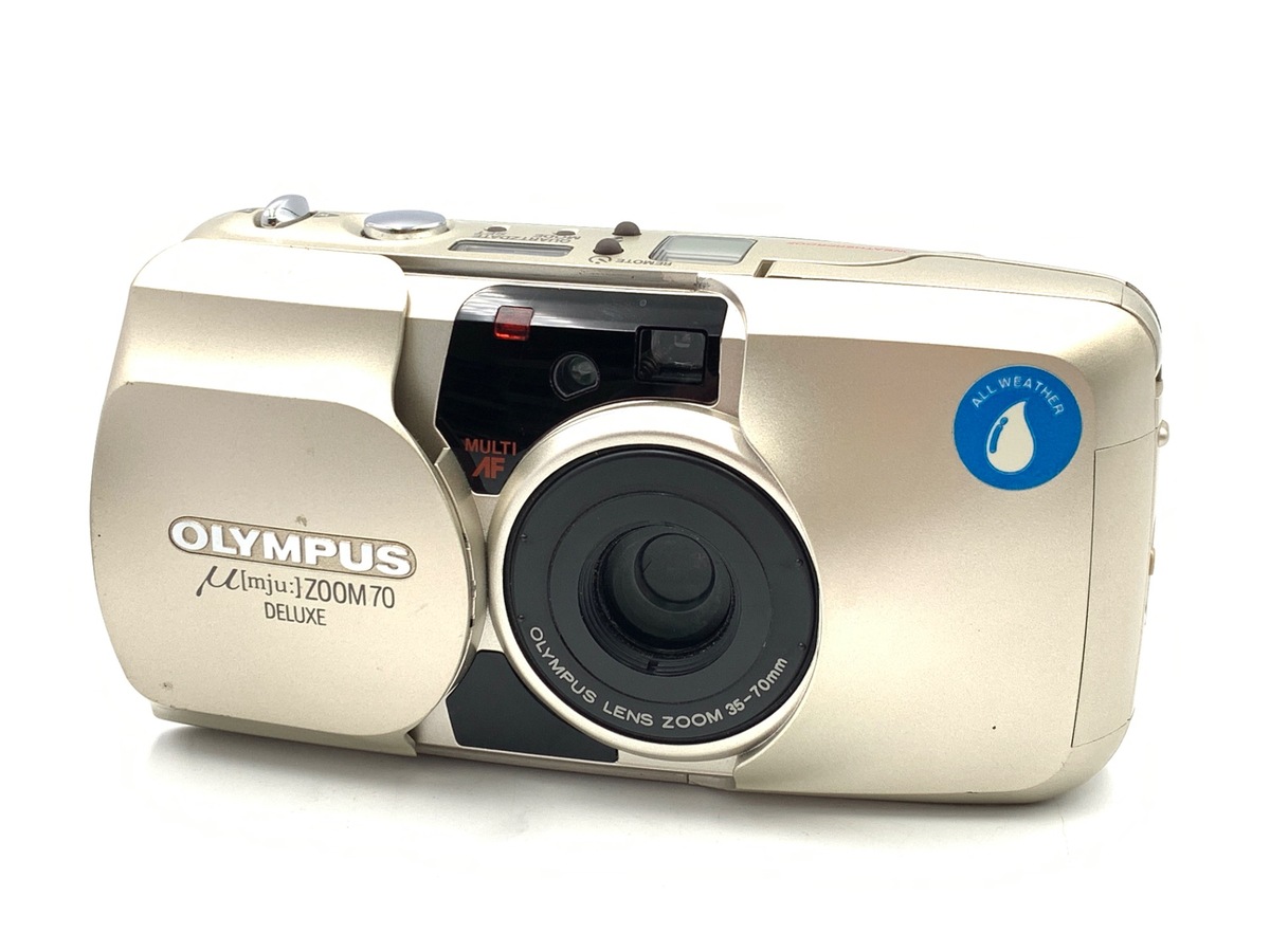 TO】OLYMPUS オリンパス μ mju ZOOM DELUXE ミュー 通電確認済み 現状