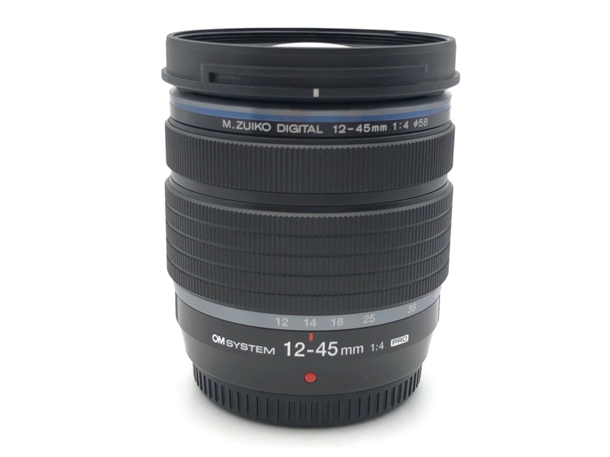 中古：A(美品)】OM SYSTEM M.ZUIKO DIGITAL ED 12-45mm F4.0 PRO