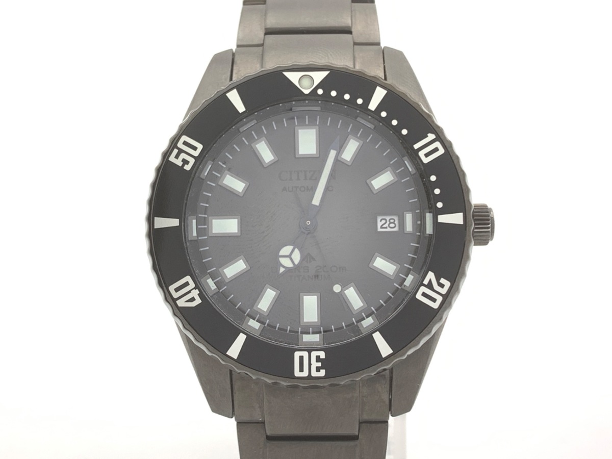 シチズン プロマスター マリーン ブラック NB6025-59H/9051-A5XNB01 チタン
