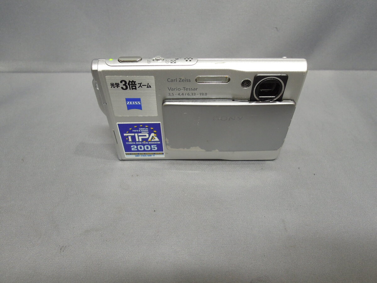 中古：B(並品)】ソニー（SONY）DSC-T7 シルバー【510万画素 