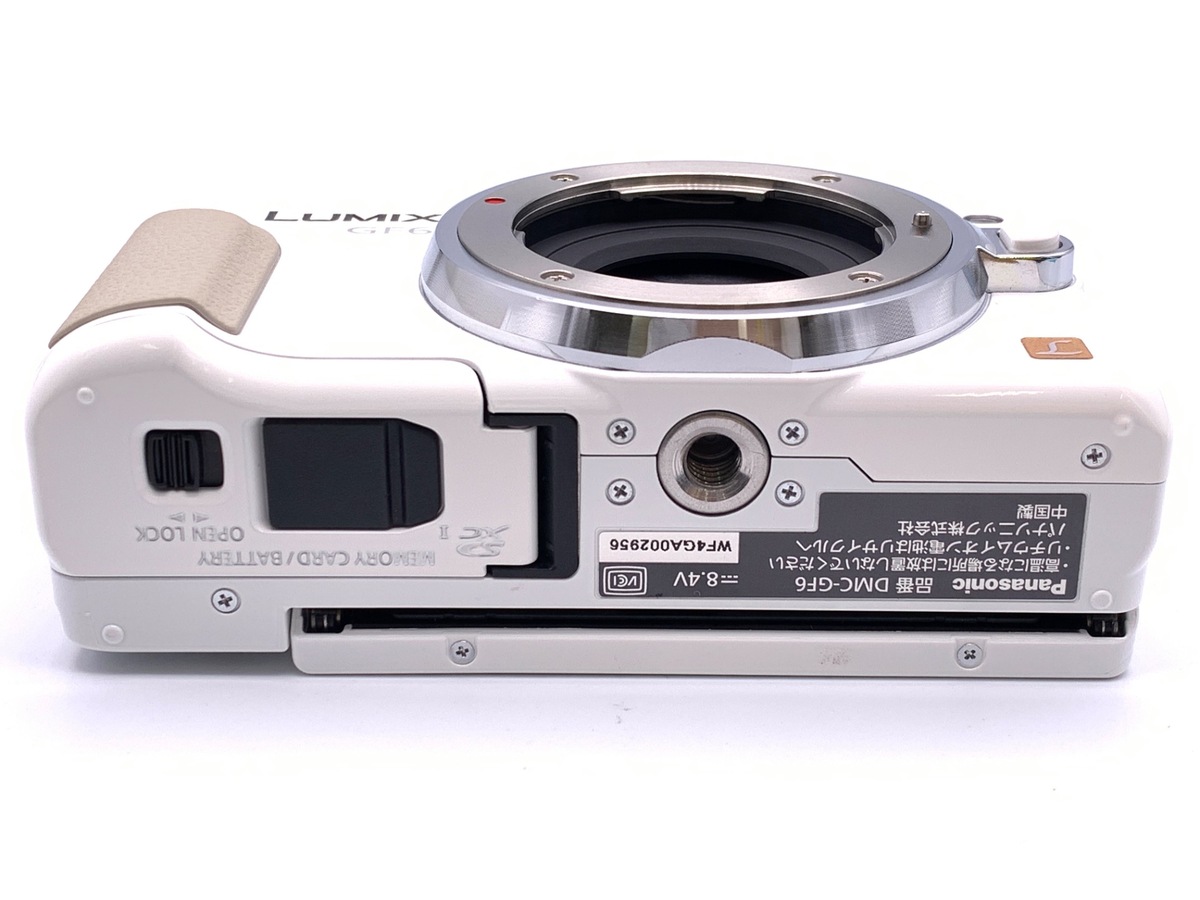 LUMIX GF6 DMC-GF6X-W 電動ズームレンズキット ホワイト 中古 LUMIX GF6 DMC-GF6X-W 電動ズームレンズキット ホワイト 中古