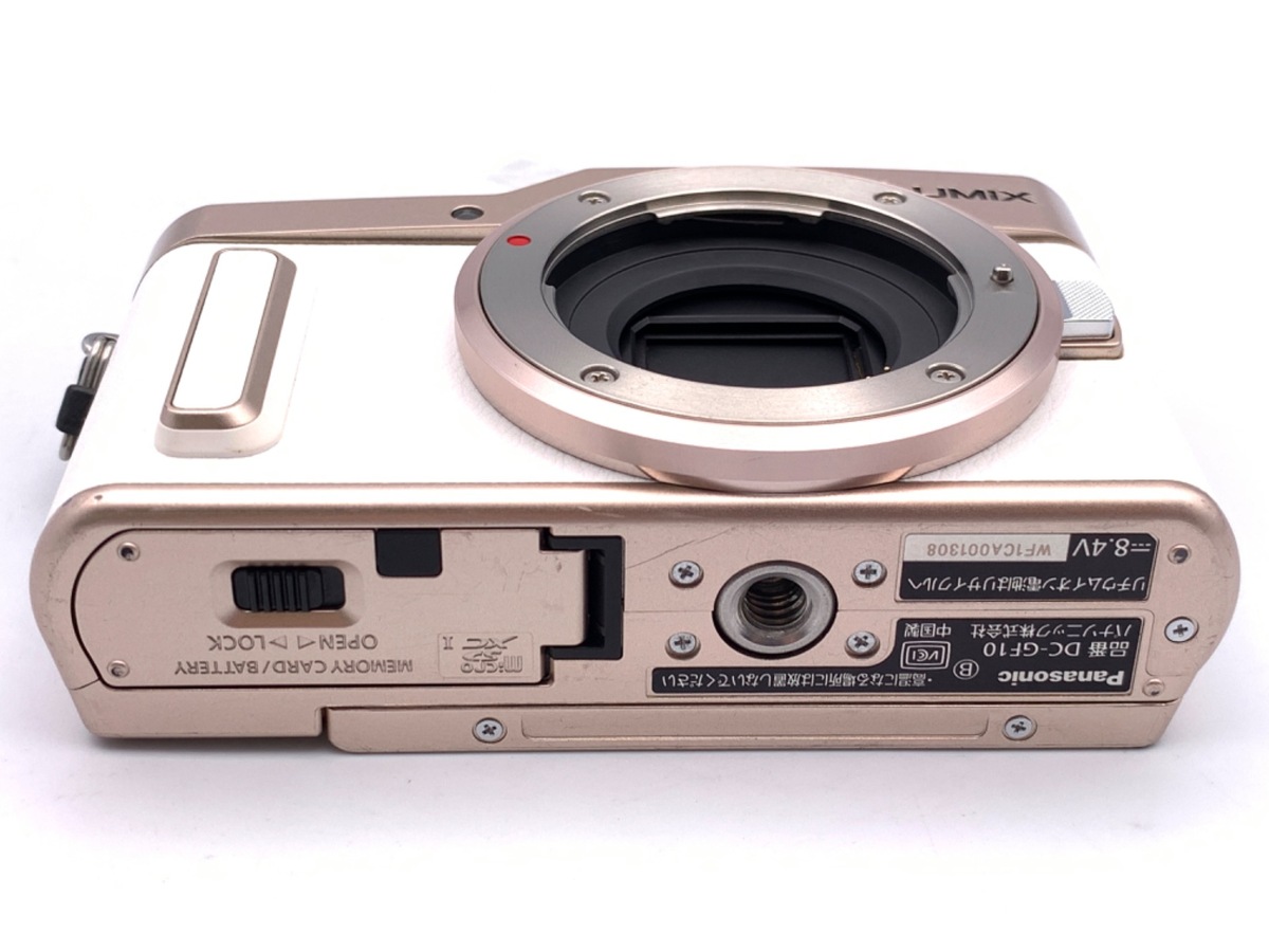 中古：B(並品)】パナソニック DC-GF10 ボディ ホワイト | 2449200049576