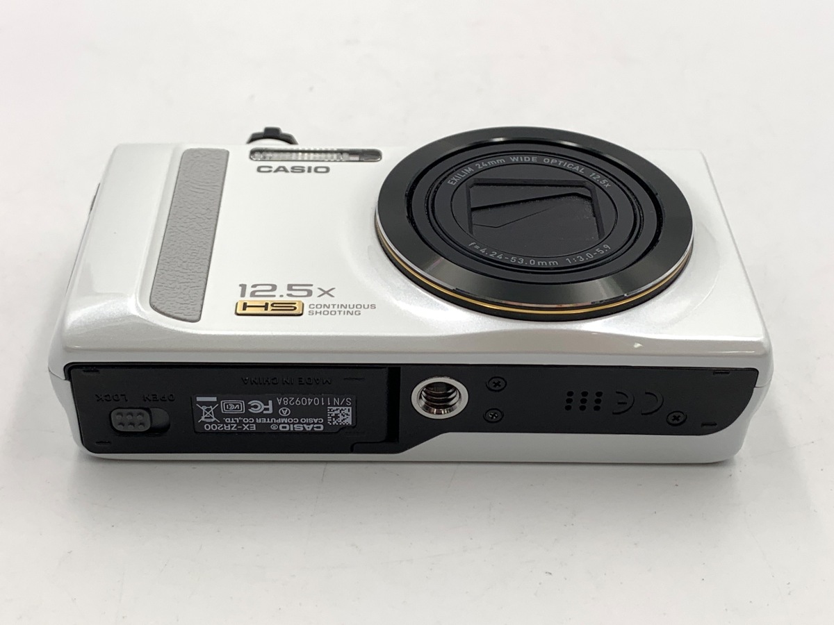 美品【人気ホワイト】エクシリム　カシオ　デジカメ　EXILIM　ZR200 カシオ HIGH SPEED EXILIM EX-ZR200 オークション比較 - 価格.com