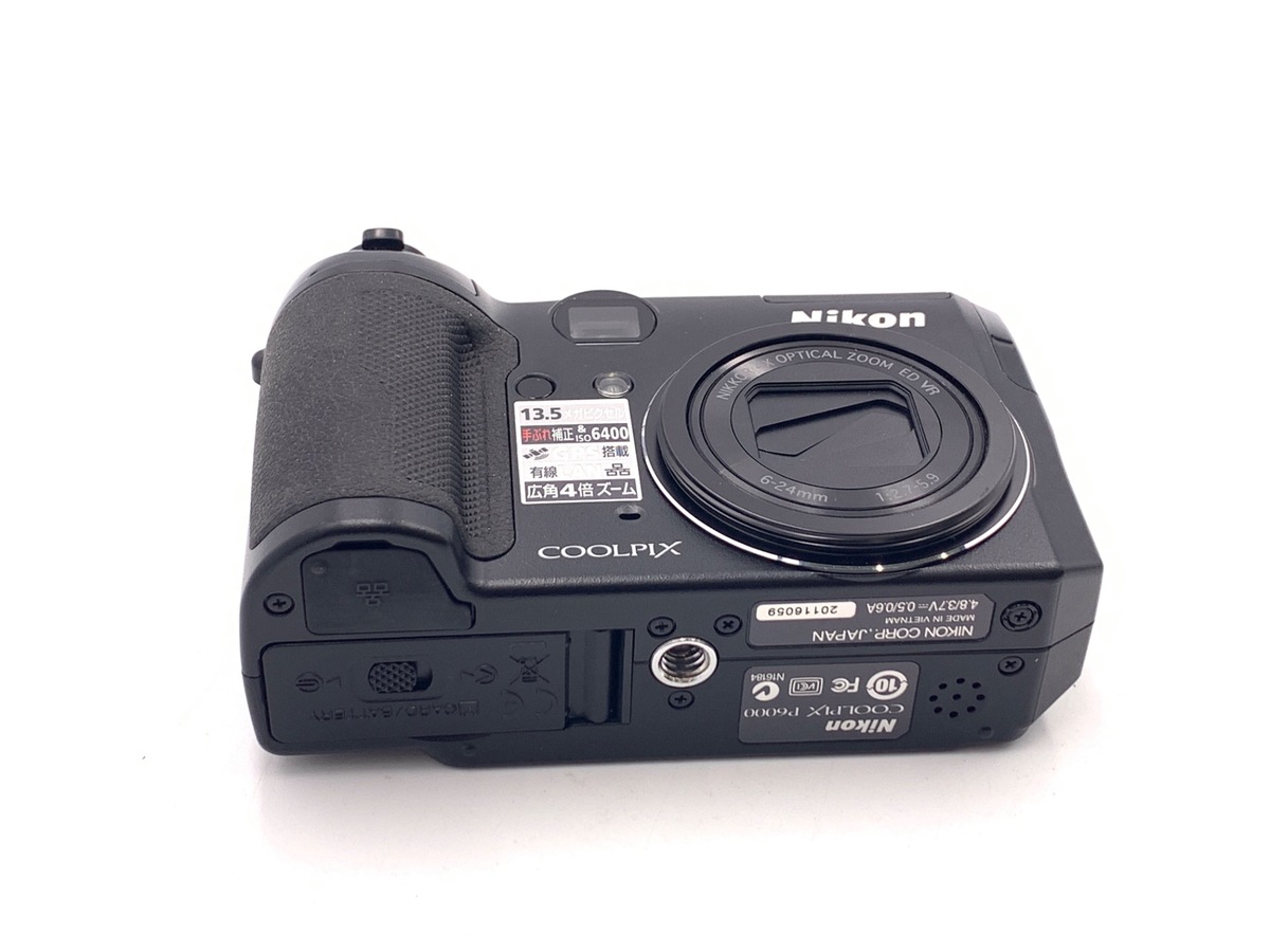 中古：B(並品)】ニコン COOLPIX P6000 ブラック | 2449200066986