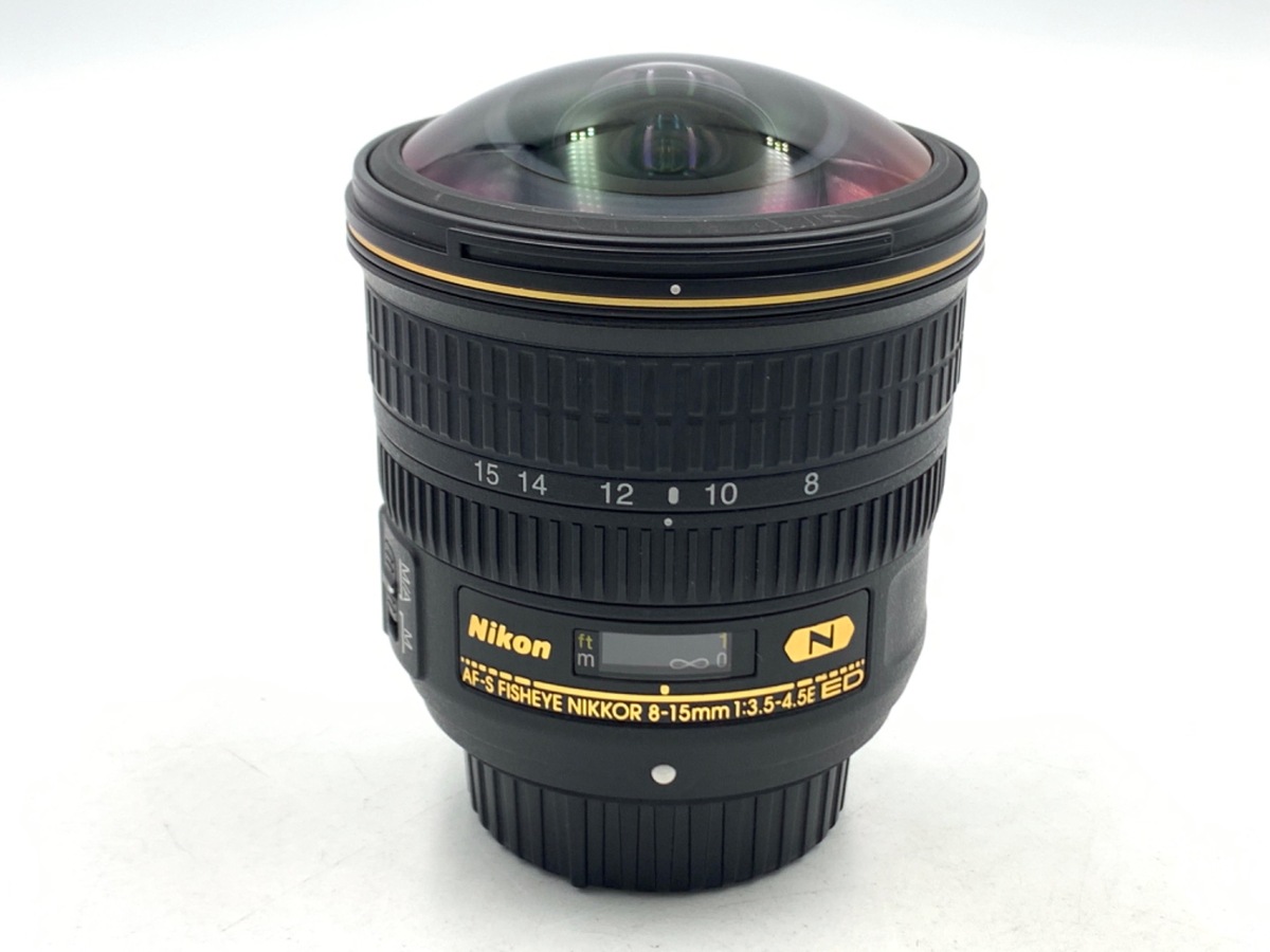 中古：A(美品)】ニコン AF-S Fisheye 8-15mm f/3.5-4.5E ED