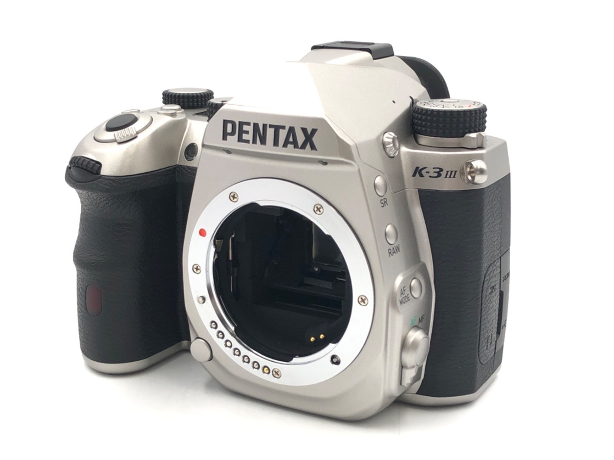 中古：AB(良品)】ペンタックス K-3 MarkIII ボディ シルバー 