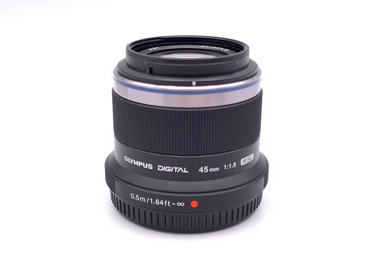中古】オリンパス M.ZUIKO DIGITAL 45mm F1.8 ブラック 在庫一覧