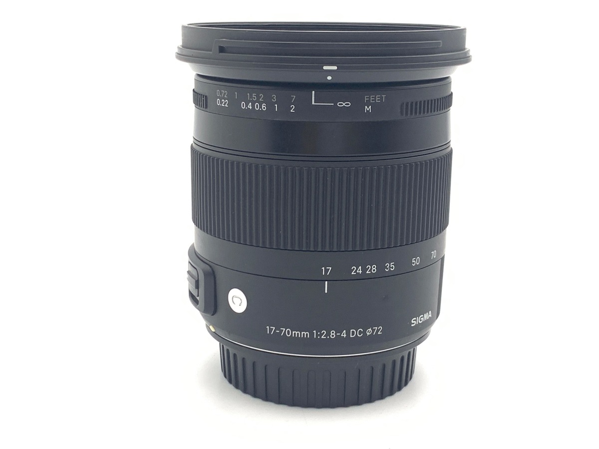 中古】シグマ 17-70mm F2.8-4 DC MACRO OS HSM Contemporary キヤノン