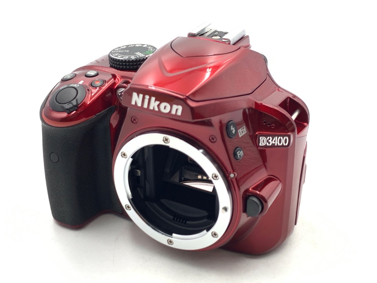 Nikon D3400 本体 デジタル一眼レフカメラ ジャンク 中古】ニコン D3400 ボディ レッド 在庫一覧｜カメラのキタムラ