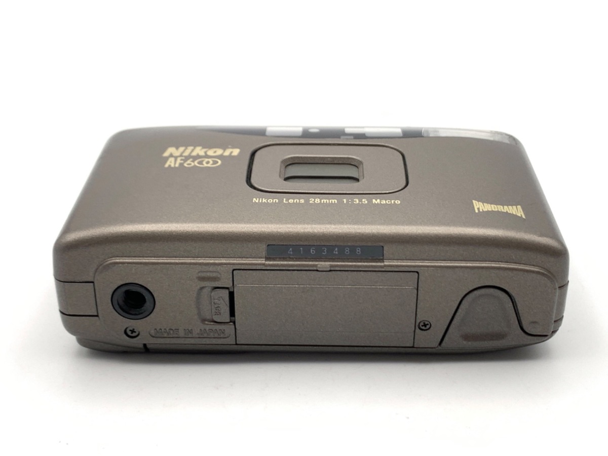 【動作確認済並品】Nikon AF600 初期不良保証付き 中古】Nikon ニコン AF600 コンパクトフィルムカメラ | 中古