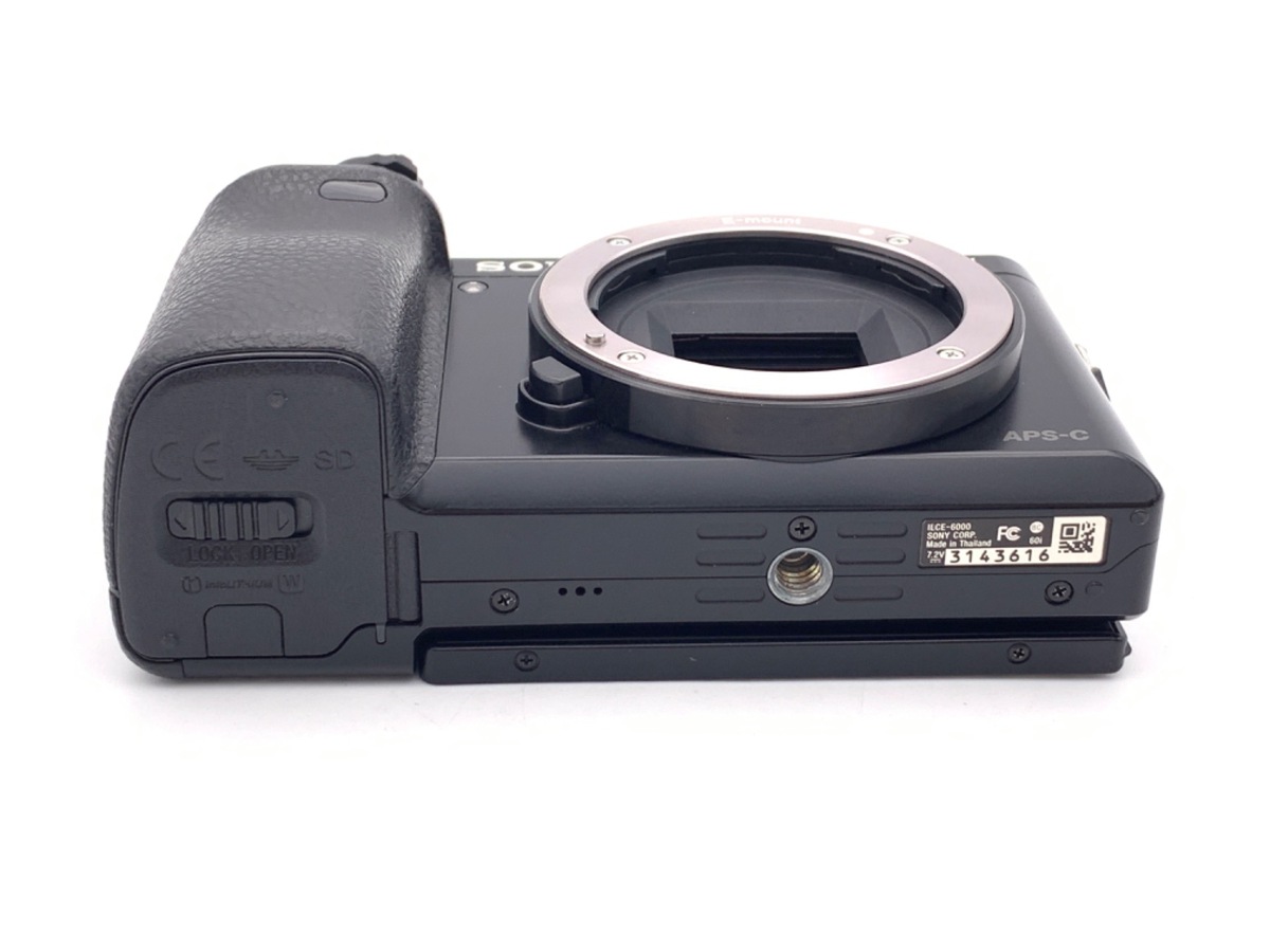 中古：C(やや難あり)】ソニー α6000 ボディ ブラック [ILCE-6000 B