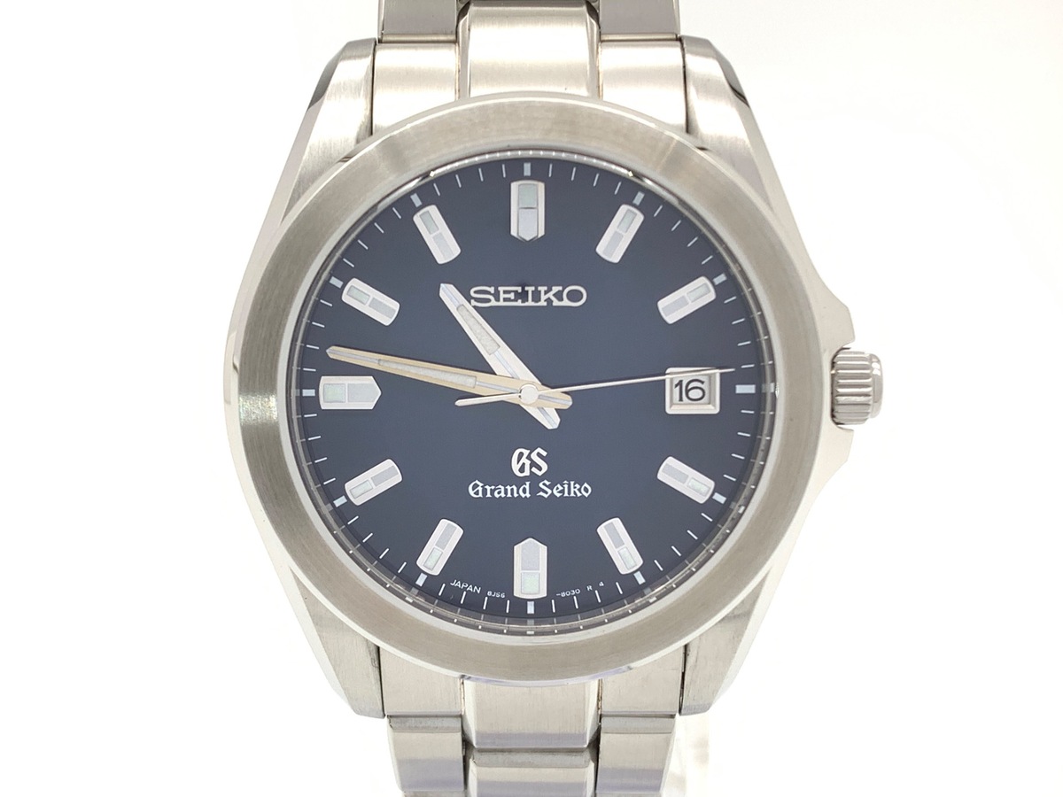 中古：A(美品)】グランドセイコー クォーツ ネイビー [ブルー系