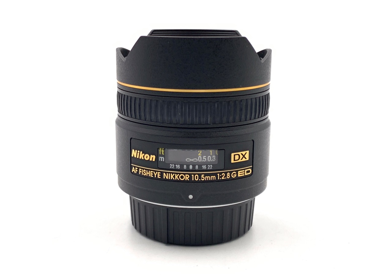 レンズ(単焦点) NikonDX AF FISHEYE NIKKOR10.5mm f/2.8G AF DX Fisheye-Nikkor 10.5mm f/2.8G ED 中古価格比較 - 価格.com