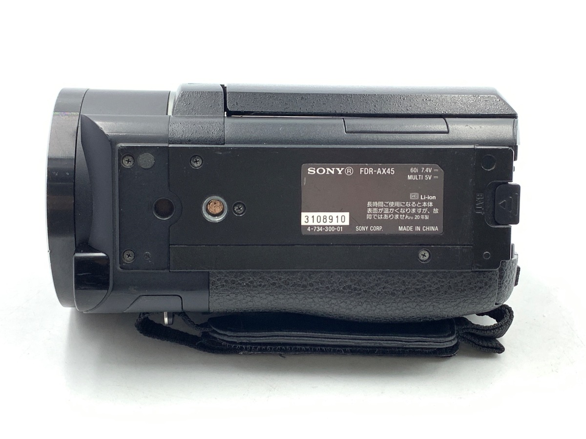 中古】ソニー デジタル4Kビデオカメラレコーダー FDR-AX45 B ブラック