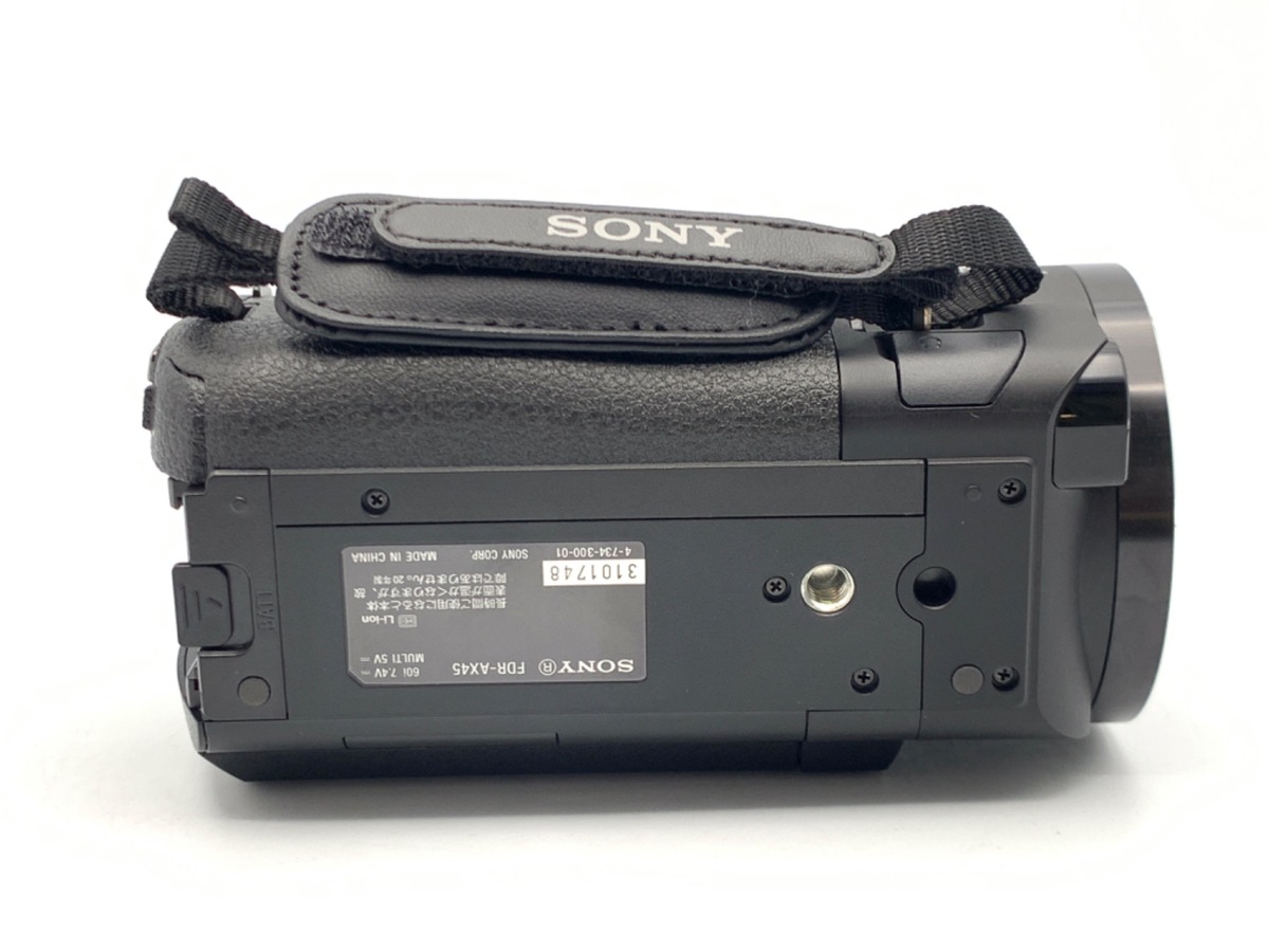中古：AB(良品)】ソニー デジタル4Kビデオカメラレコーダー FDR-AX45 B 