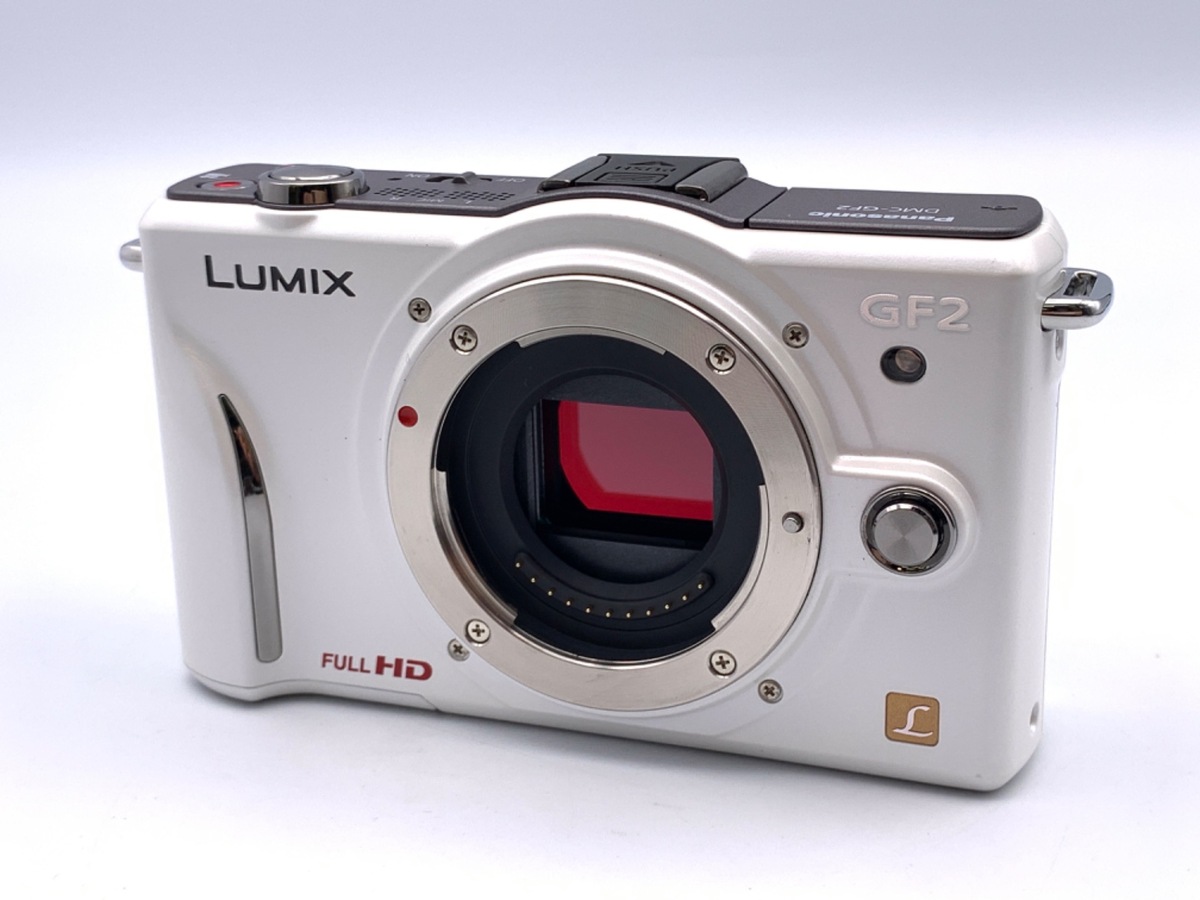 動作OK Panasonic LUMIX GF2 ホワイトボディ #2903 Panasonic Lumix DMC-GF2 Digital Micro Four Thirds DMC-GF2CW B&H