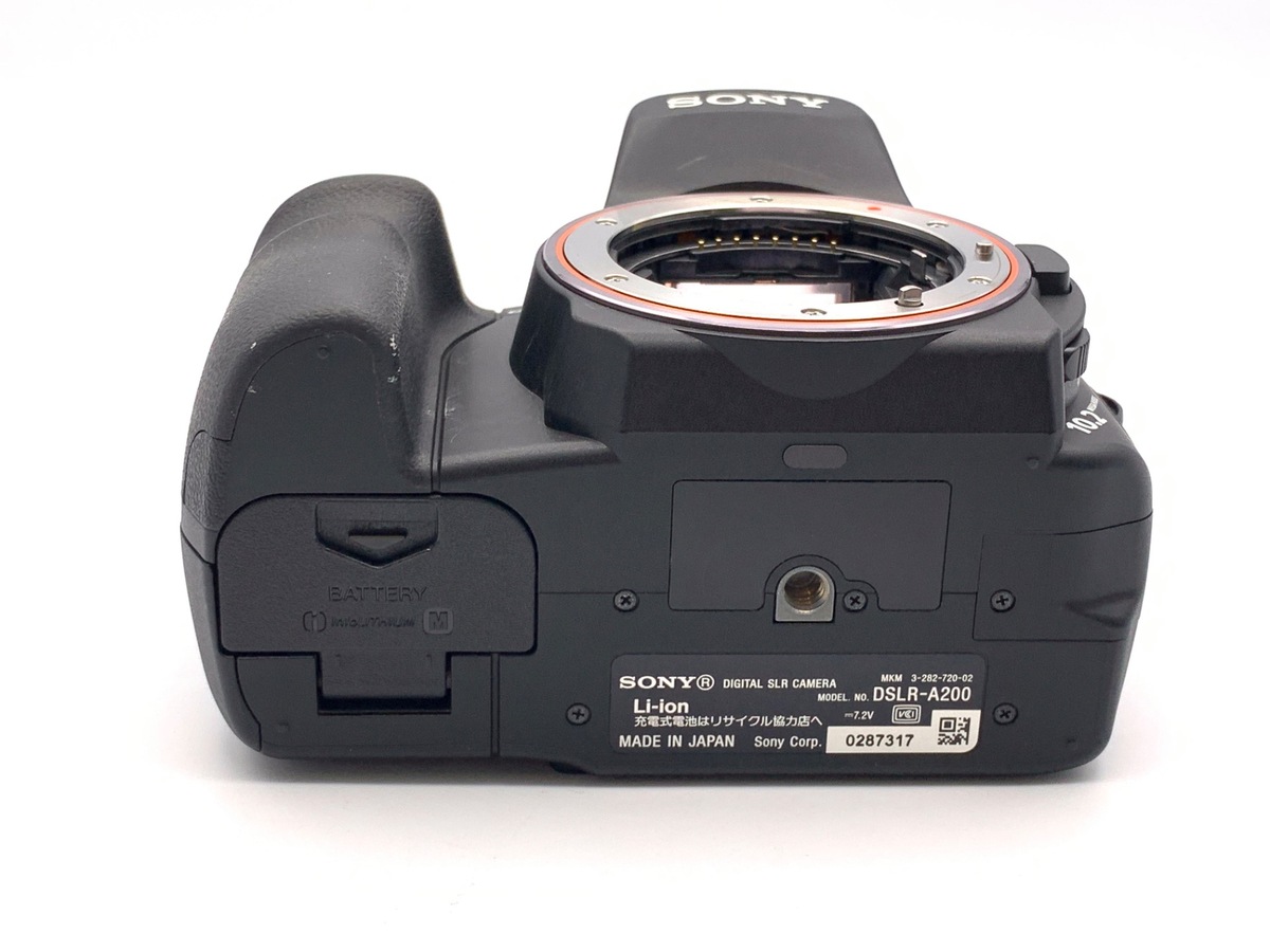 中古】ソニー α200 ボディ [DSLR-A200]｜｜カメラのキタムラネットショップ