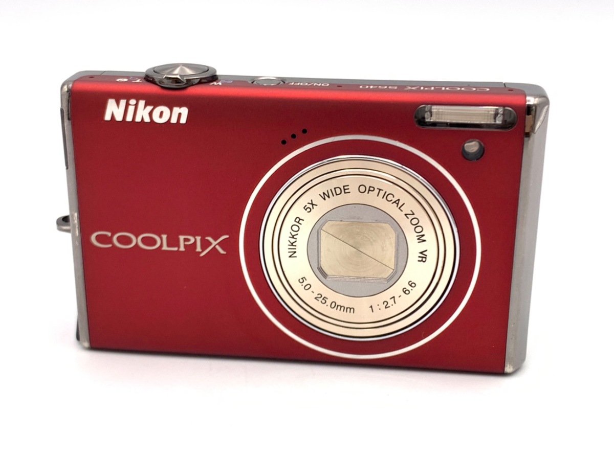 Nikon COOLPIX　S640 ピンク デジタルカメラ 本体 中古】(ニコン) Nikon ニコン COOLPIX S640 ピンク｜ナニワ
