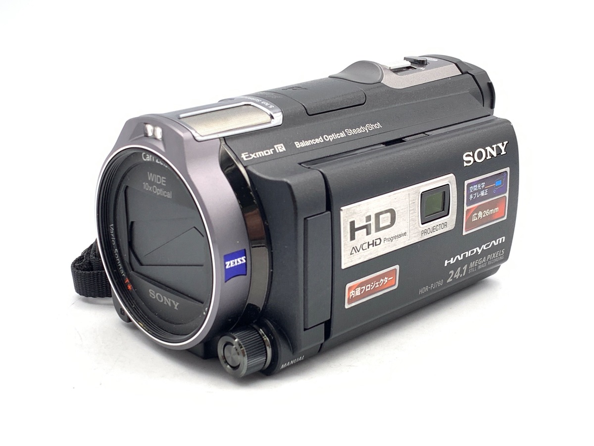 SONY HANDYCAM ブラック HDR-PJ760V 【中古】 Sony Handycam HDR PJ760V Handheld Black Very Good | eBay