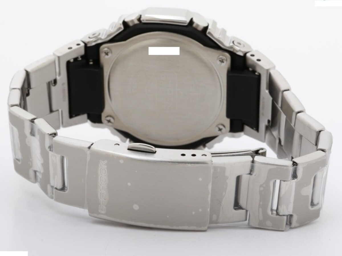 カシオ G-SHOCK シルバー GM-2110D-7AJF 樹脂/ステンレススティール ANALOG-DIGITAL 2100 Series