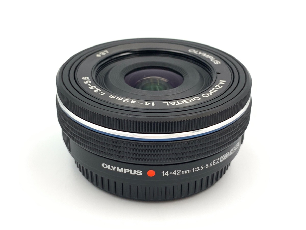中古】オリンパス M.ZUIKO DIGITAL ED 14-42mm F3.5-5.6 EZ ブラック