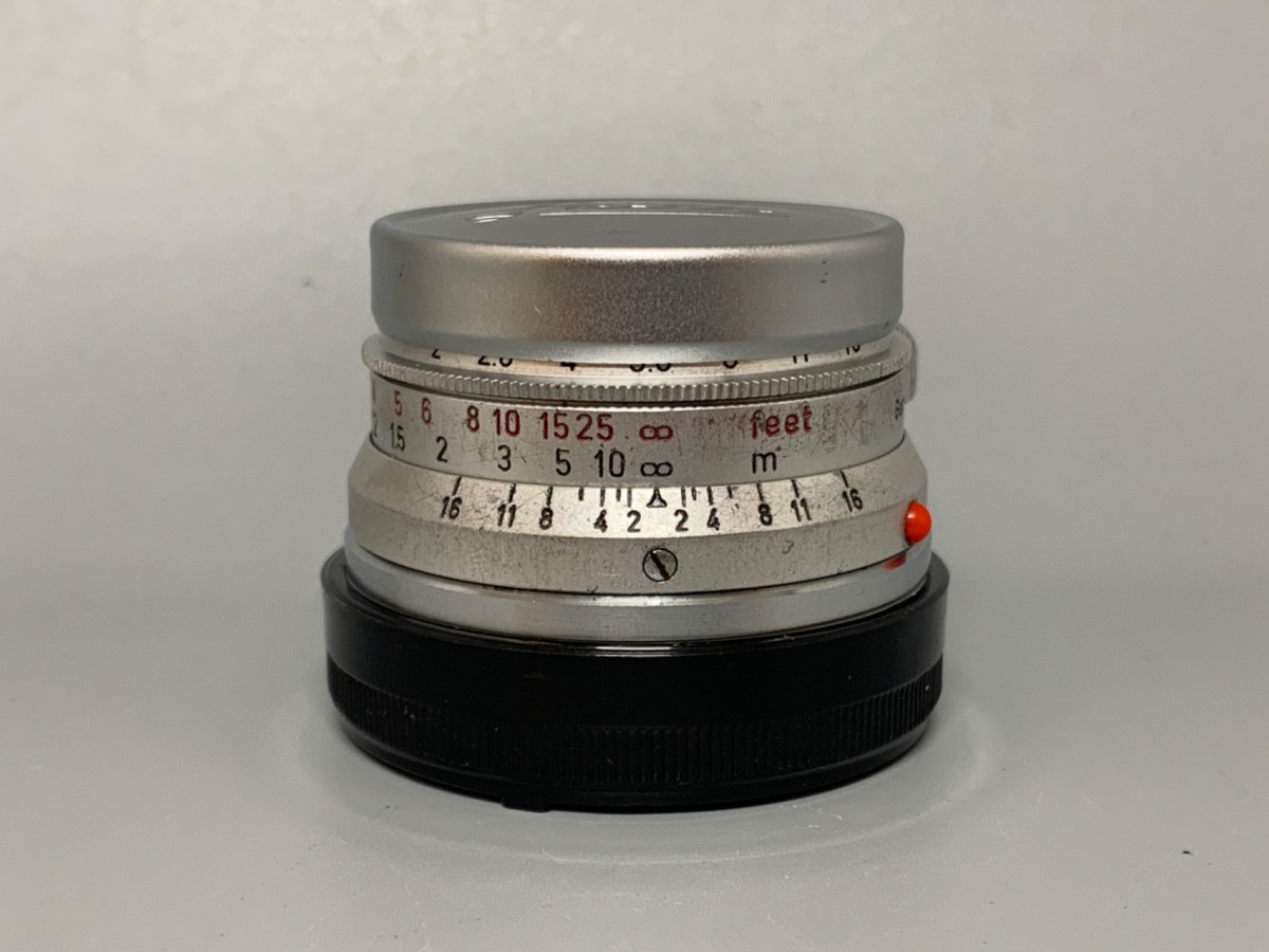 中古：C(やや難あり)】ライカ ズミクロンM 35mm F2 クローム 8枚