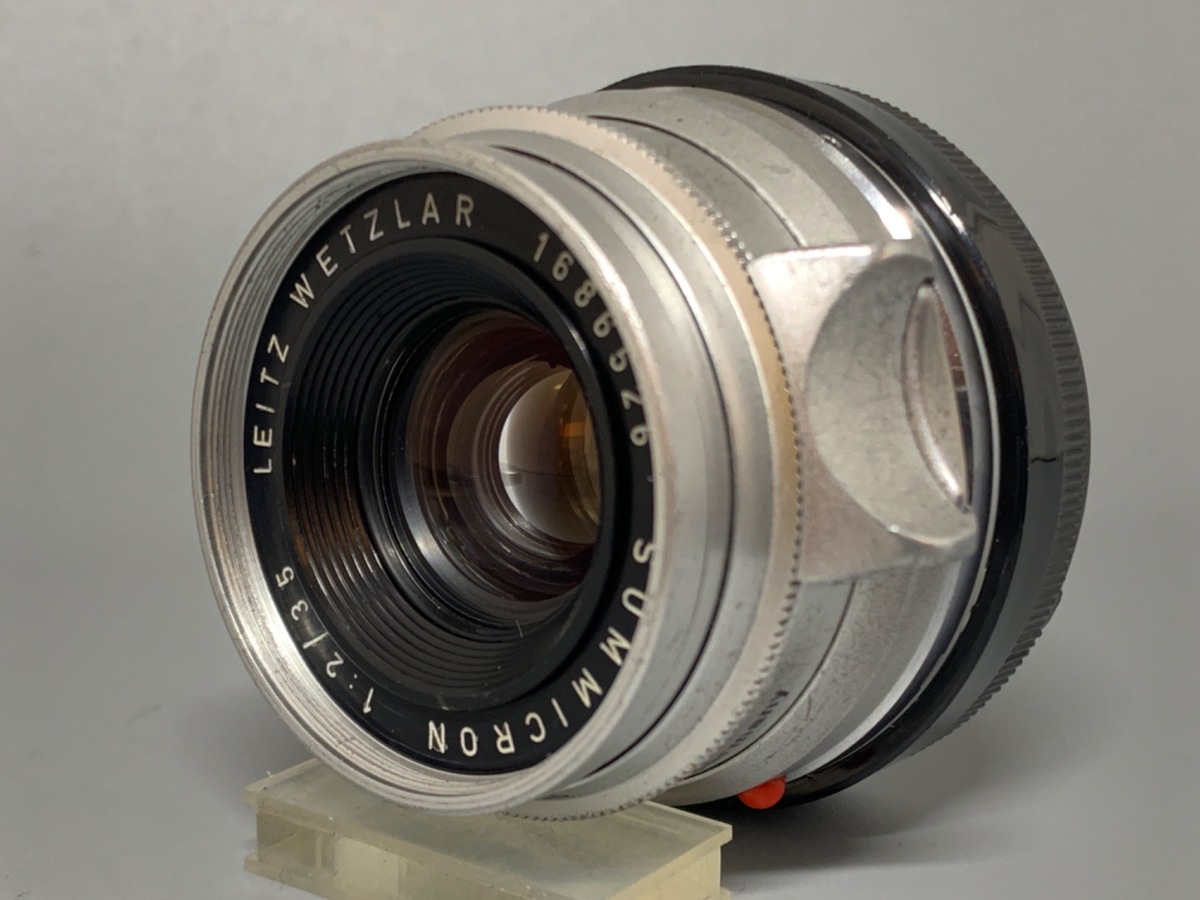 【中古】ライカ ズミクロンM 35mm F2 クローム 8枚玉(ドイツ)