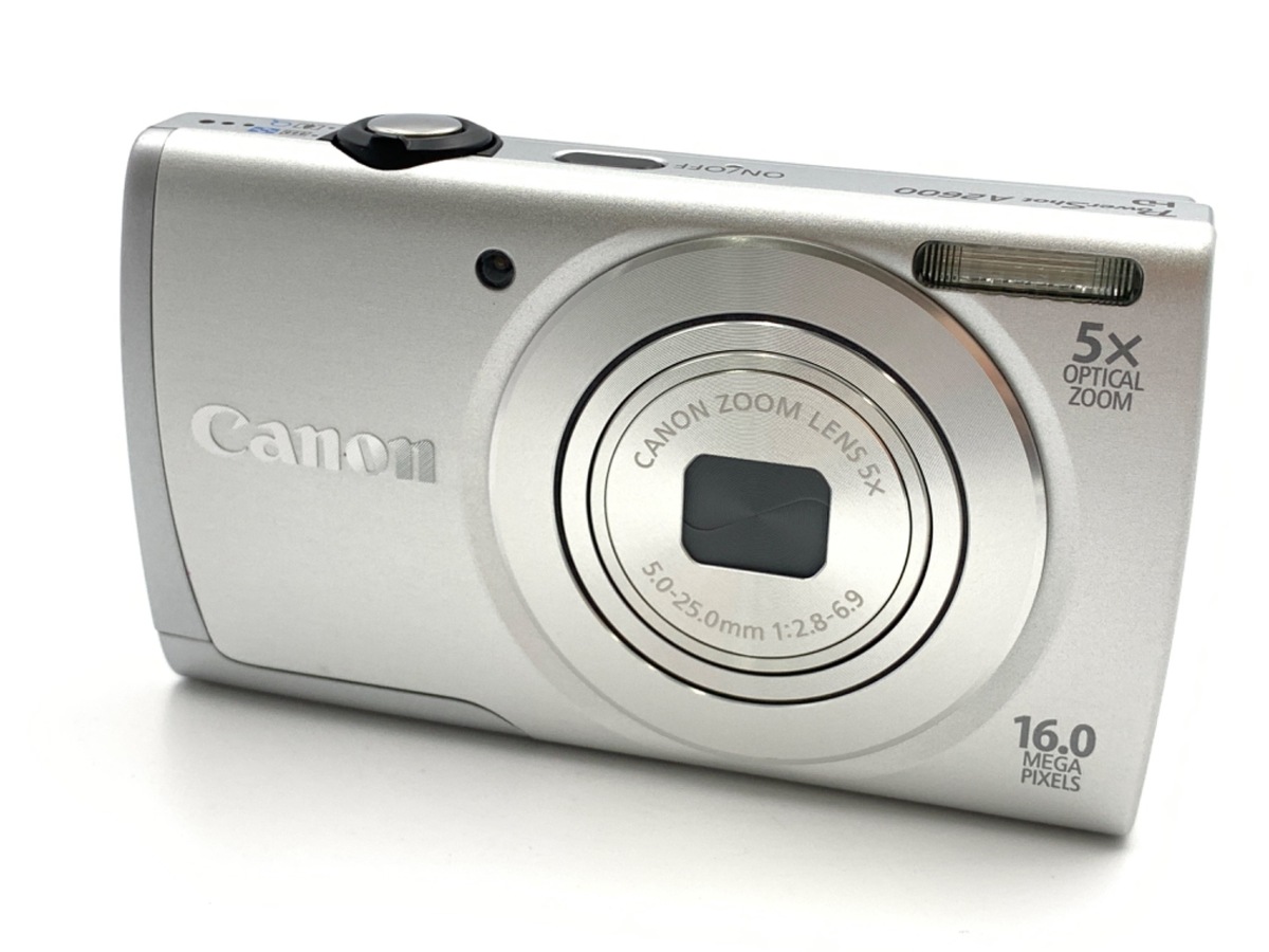 Canon パワーショットA2600 シルバー色 中古品（中古：AB(良品