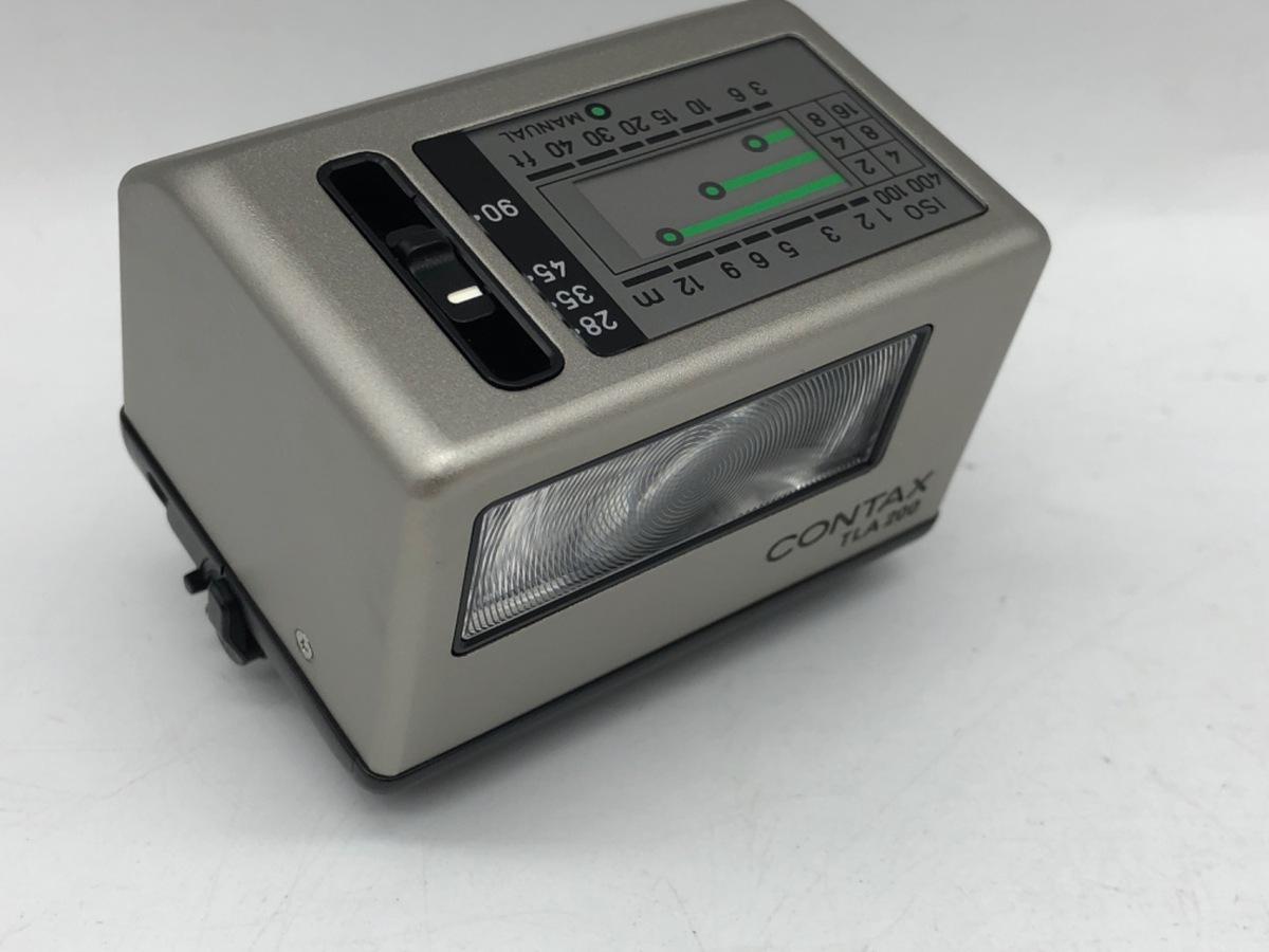 【中古】コンタックス（CONTAX） TLA200(コンタックス ストロボ)クローム