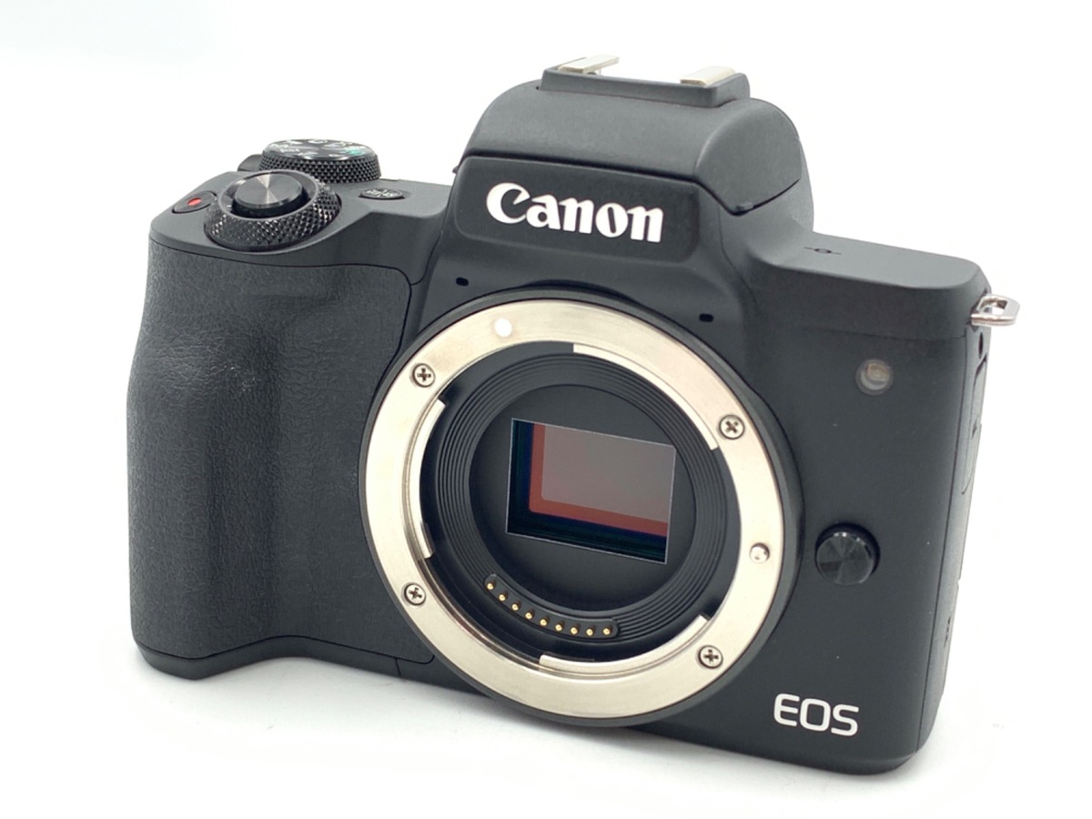 Canon EOS Kiss M ほぼ未使用品 キヤノン(CANON) ミラーレス一眼 EOS Kiss M ﾎﾞﾃﾞｨ ﾎﾜｲﾄ【2410万