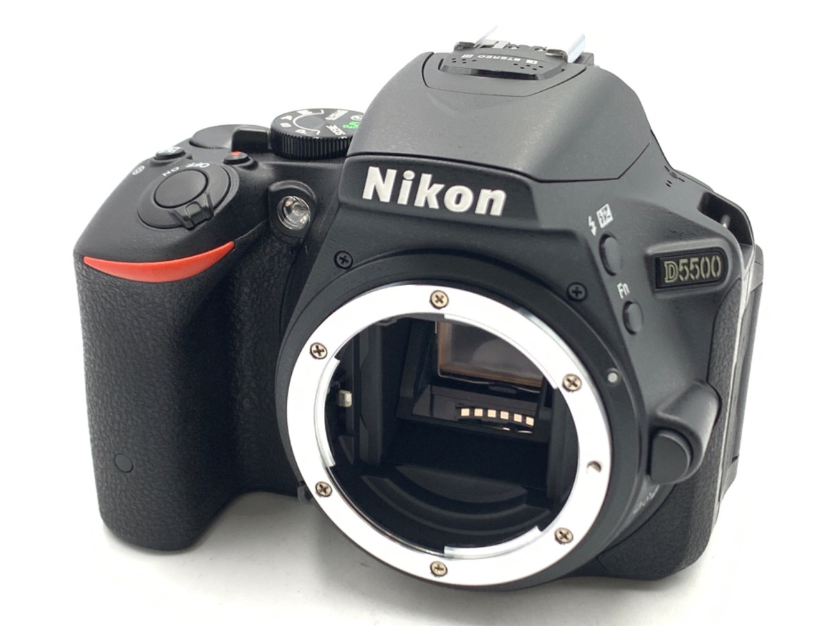 Nikon D5500 ブラックボディ　【中古品】良品 中古】 【良品】 ニコン D5500 ボディ ブラック - メルカリ