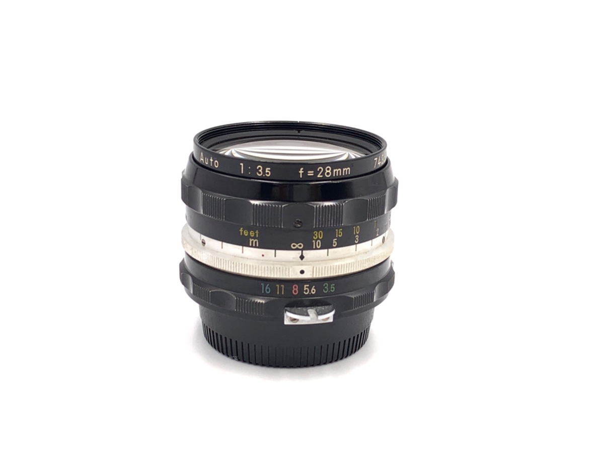 中古：C(やや難あり)】ニコン Auto Nikkor 28mm F3.5 Cなし