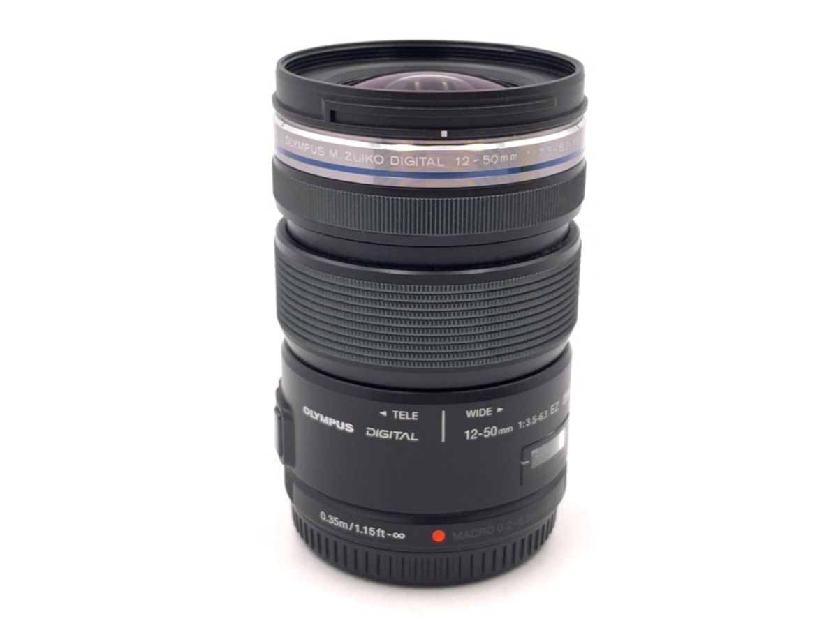 【美品】オリンパス OLYMPUS M.ZUIKO 12-50mm M.ZUIKO DIGITAL ED 12-50mm F3.5-6.3 EZ [ブラック] 中古価格比較