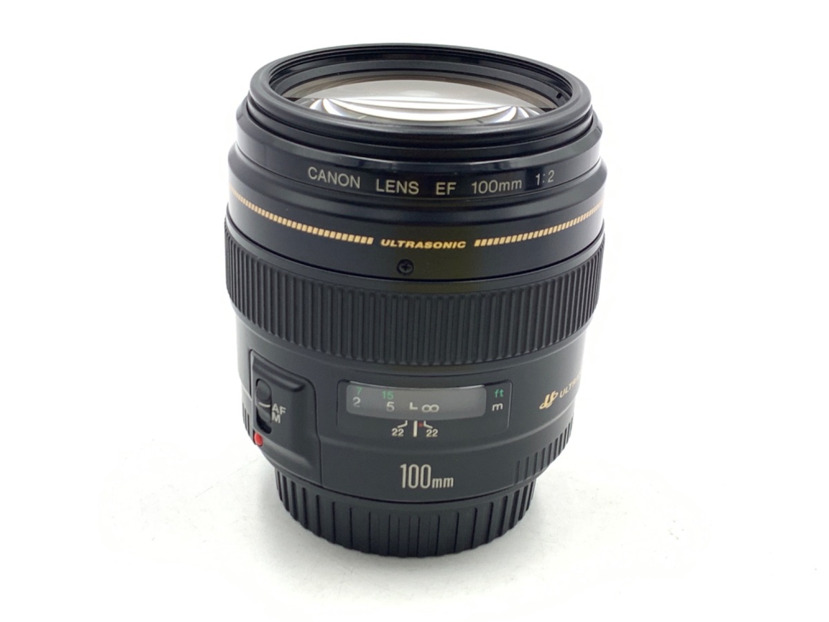 Canon EF100mm F2 USM レンズ キヤノン 単焦点 美品 カメラレンズ EF100mm F2.8L マクロ IS USM ブラック [キヤノンEF /単