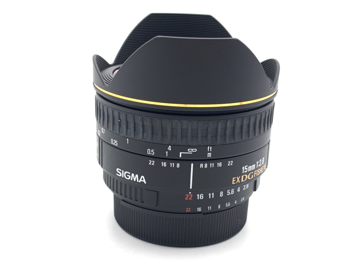 中古】シグマ 15mm F2.8 EX DG DIAGONAL FISHEYE ニコン用 在庫一覧