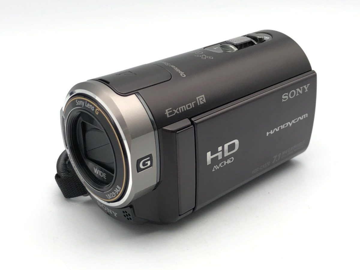 中古：B(並品)】ソニー HDR-CX370V T ボルドーブラウン | 2484430027079