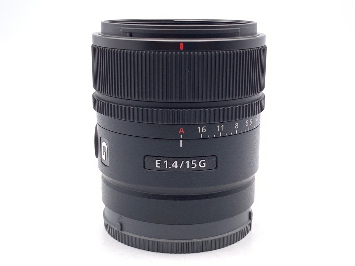 【中古美品】15mm F1.4 G SEL15F14G E 15mm F1.4 G SEL15F14G 中古価格比較 - 価格.com