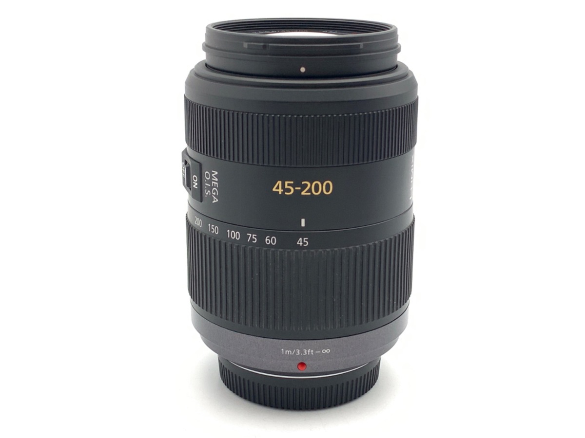 中古】LUMIX G VARIO 45-200/4.0-5.6 MEGA O.I.S. (H-FS045200) 在庫