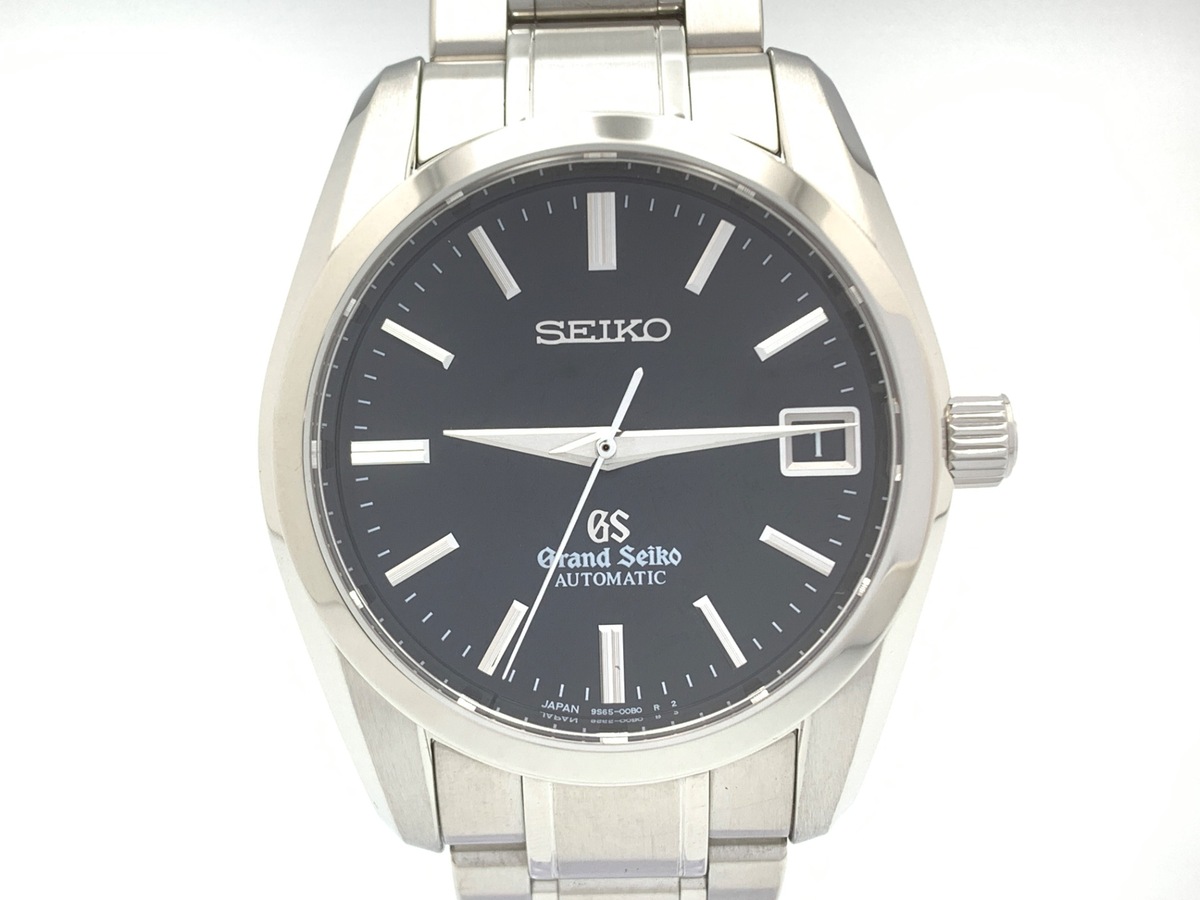 中古：A(美品)】グランドセイコー メカニカル ブラック SBGR053/9S65 