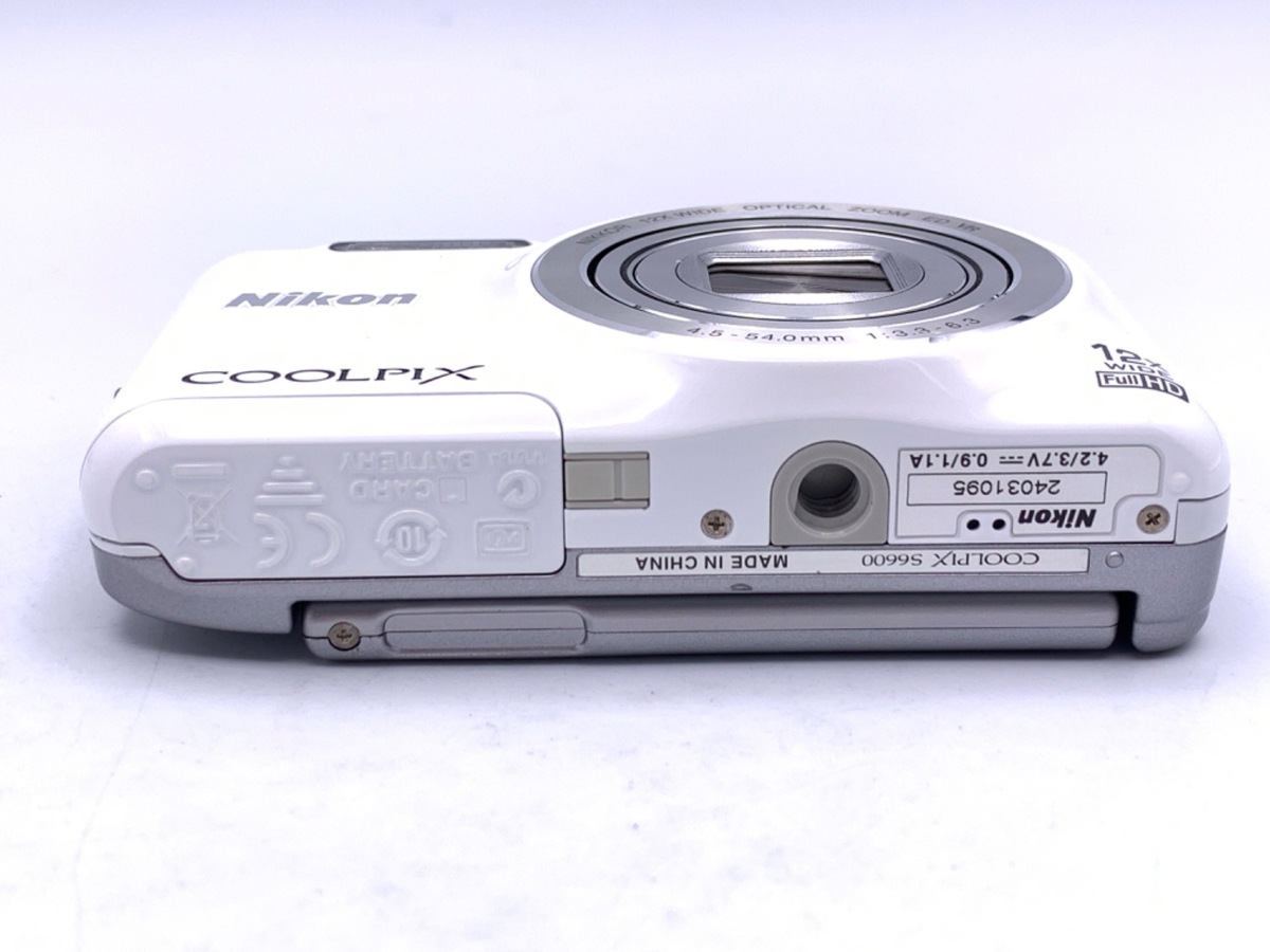 COOLPIX S6600 ホワイト【1602万画素】
