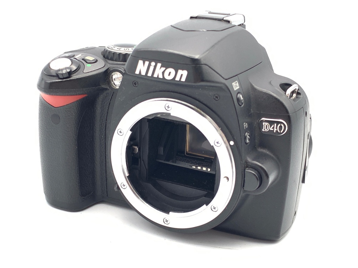 エントリーモデル⭐️Nikon D40 標準レンズ 手ぶれ補正付き 付属品充実 中古】ニコン D40 ブラックボディ 在庫一覧｜カメラのキタムラ