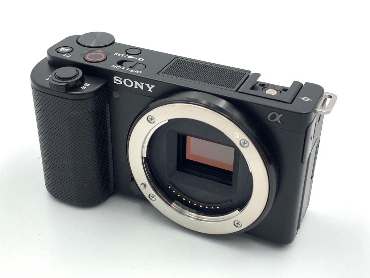【超美品】Sony ZV-E10 ボディ（ブラック）　カバー付 中古】ソニー VLOGCAM ZV-E10 ボディ ブラック 在庫一覧｜カメラのキタムラ