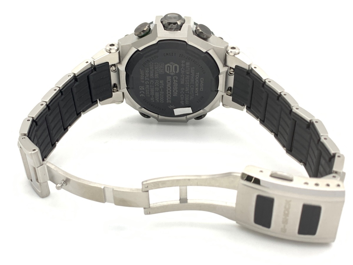 カシオ G-SHOCK MT-G ブラック MTG-B2000XD-1AJF カーボン/ステンレススティール