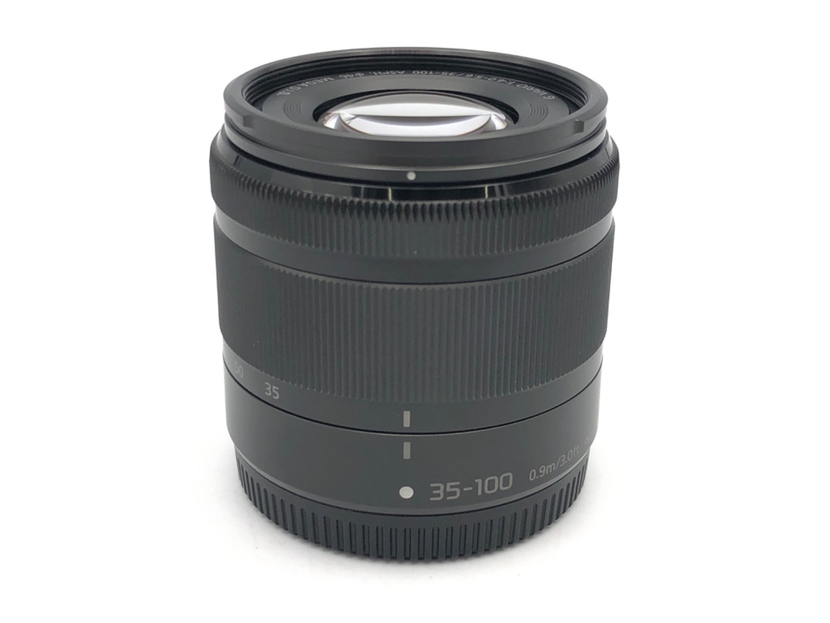 【美品】レンズ LUMIX G VARIO 35-100mm F4-5.6 黒 LUMIX G VARIO 35-100mm/F4.0-5.6 ASPH./MEGA O.I.S H-FS35100-K