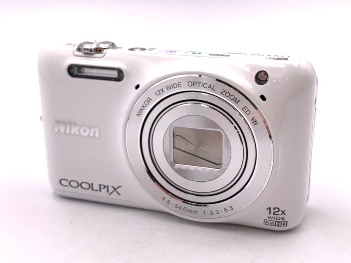 中古：AB(良品)】ニコン COOLPIX S6600 WH ナチュラルホワイト