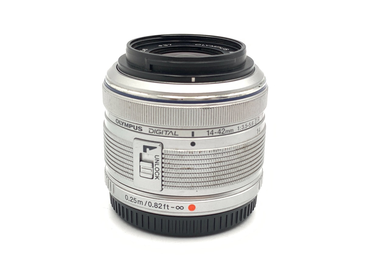 中古】オリンパス M.ZUIKO DIGITAL 14-42mm F3.5-5.6 II R シルバー